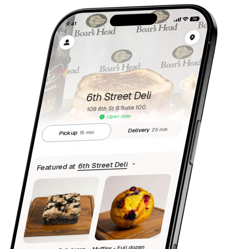 6th Street Deli app preview