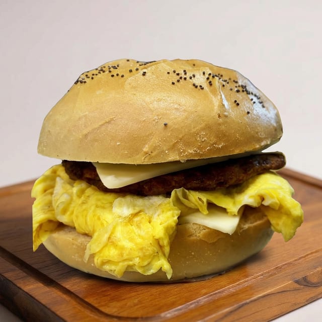 Sausage, Egg and Cheese.