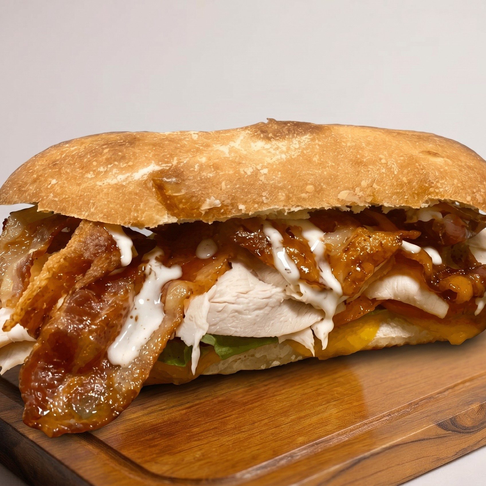 Deli Bird Sandwich.