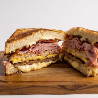 Belly Buster Breakfast Sandwich