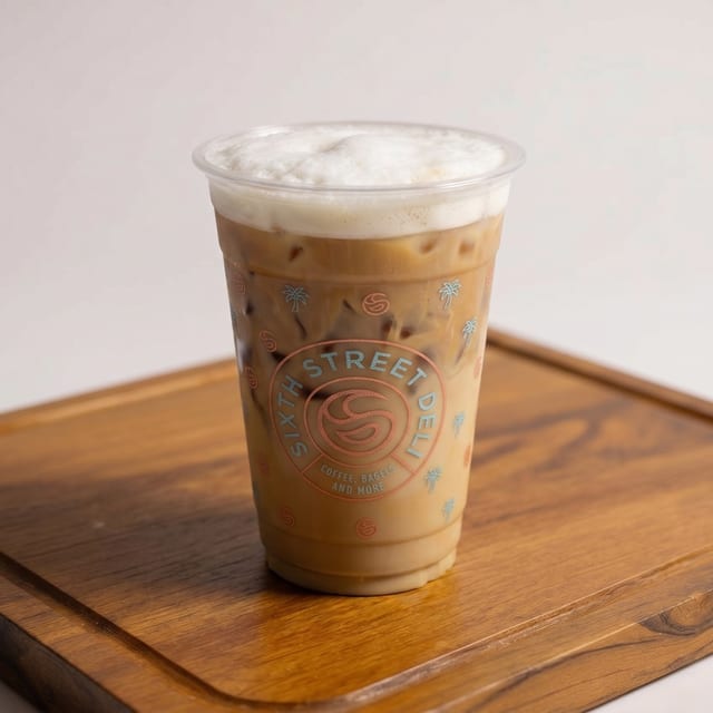 Cinnamon Bun Iced Coffee.