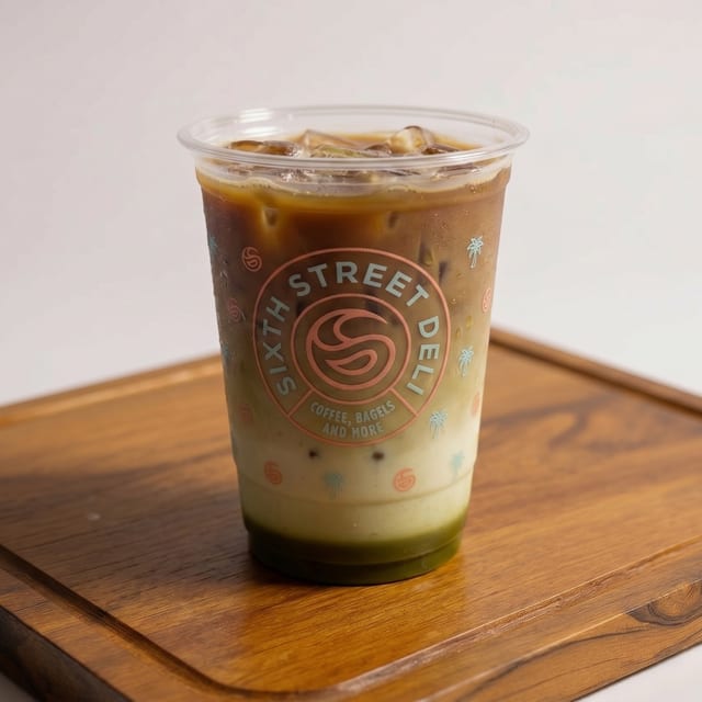 Layered Matcha Espresso.