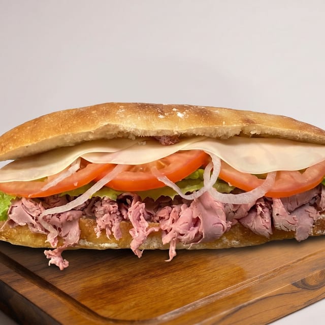 Roast Beef Sandwich.