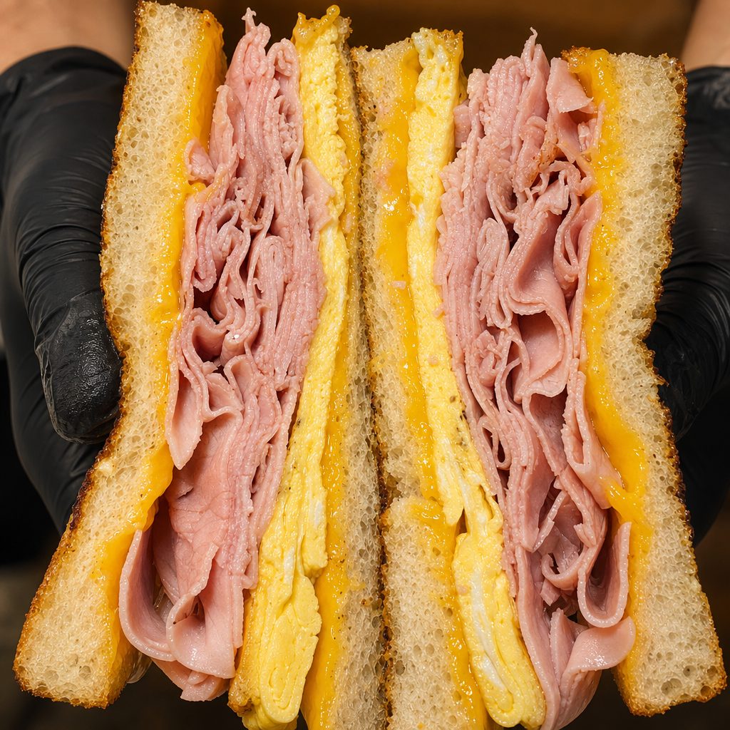 Ham, Egg and Cheese.