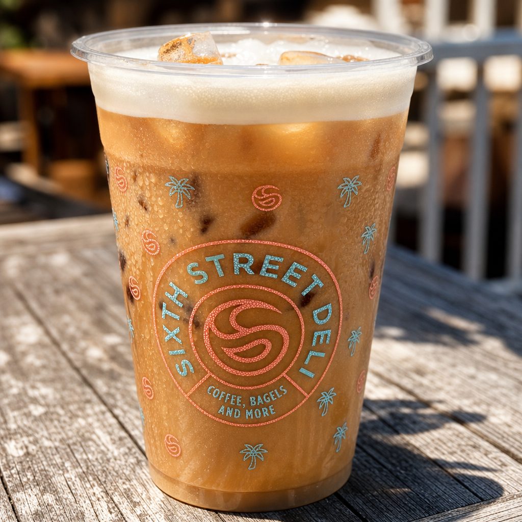 Cinnamon Bun Iced Coffee.