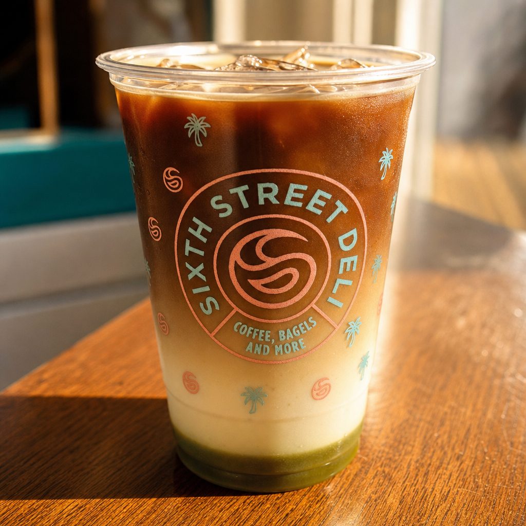 Layered Matcha Espresso.