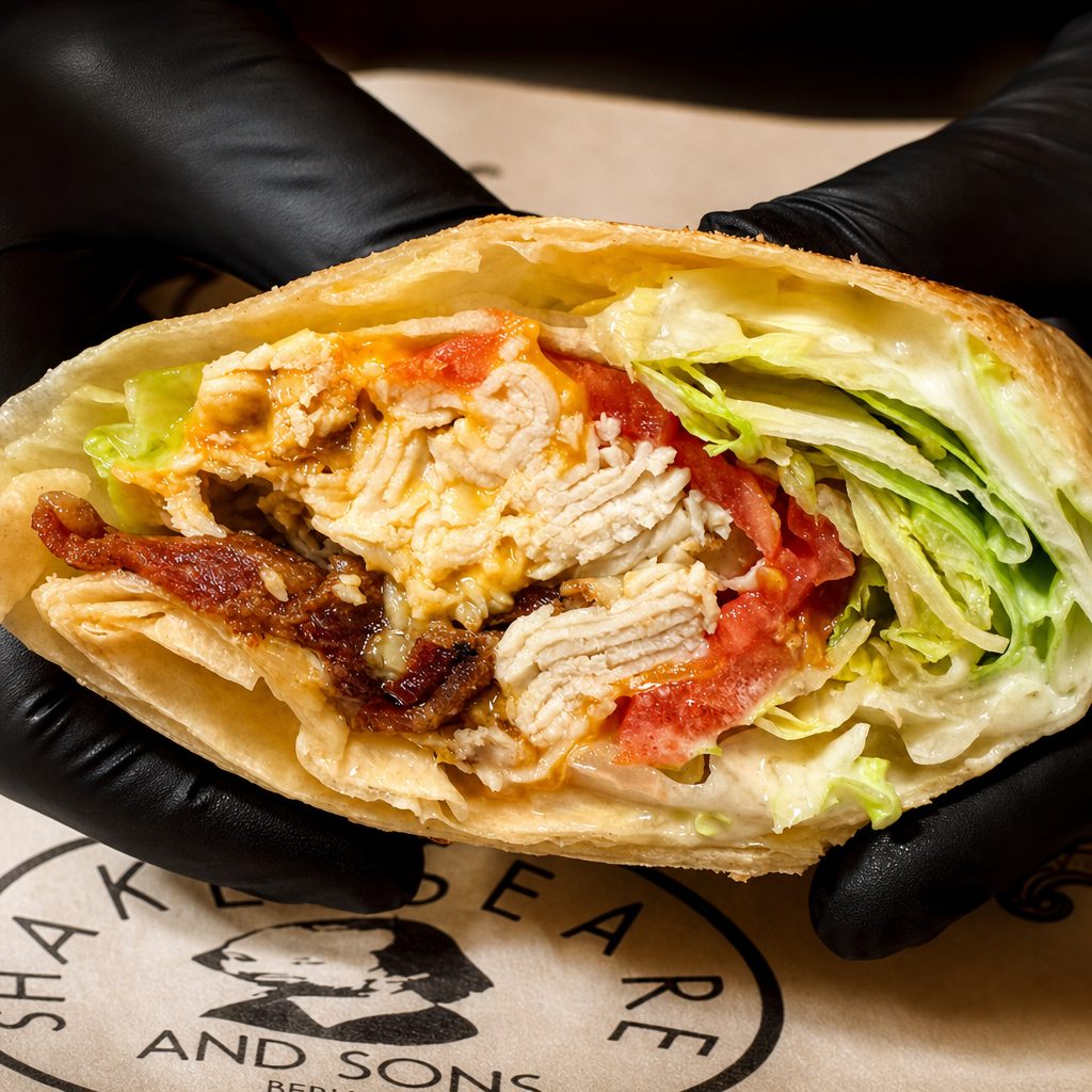 Chicken Bacon Ranch Wrap.