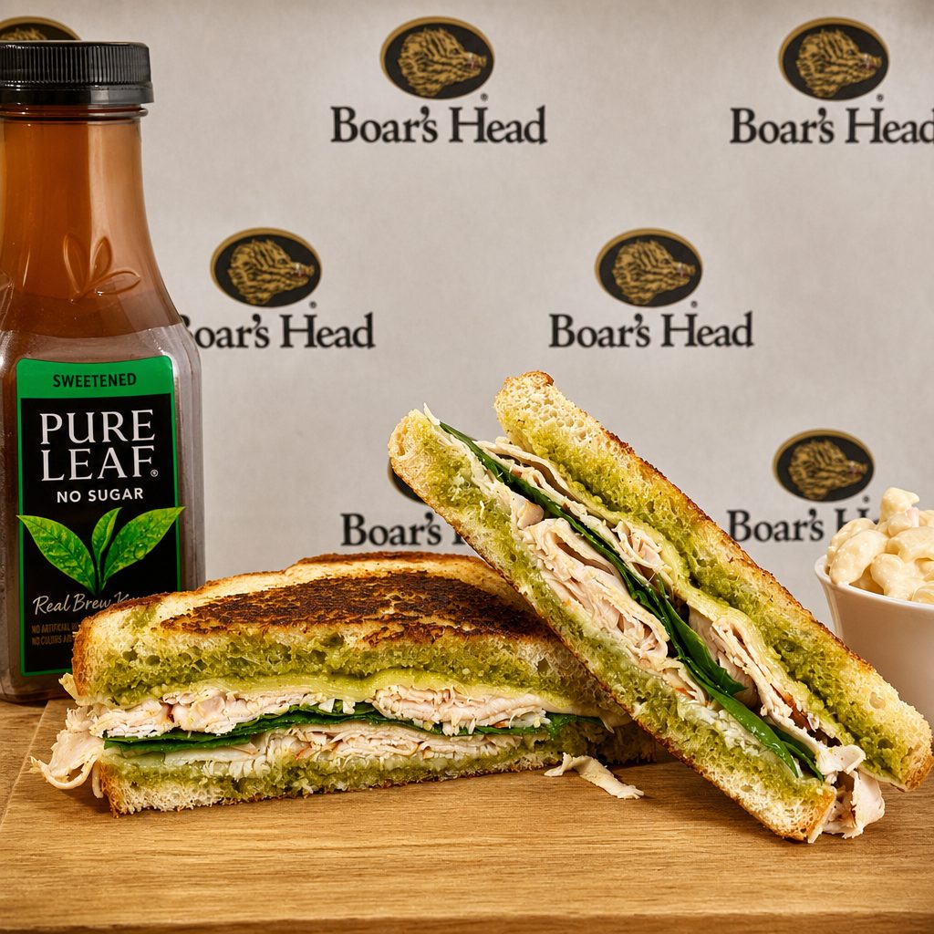 Turkey Pesto Melt.