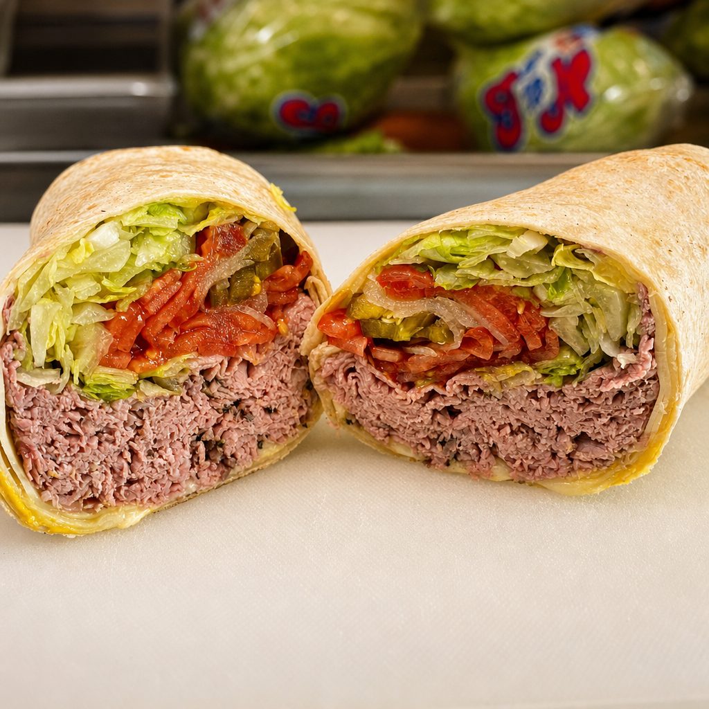 Roast Beef Wrap.