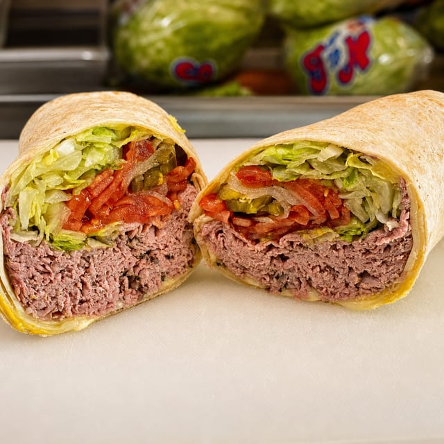 Roast Beef Wrap.