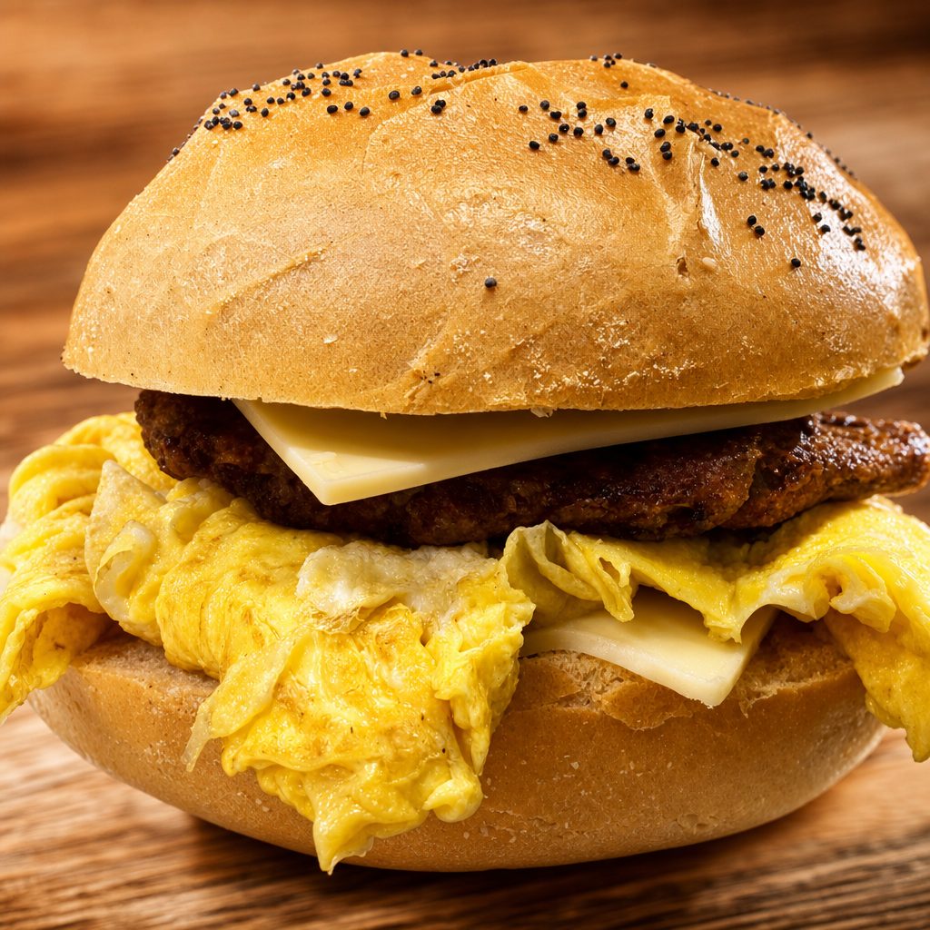 Sausage, Egg and Cheese.