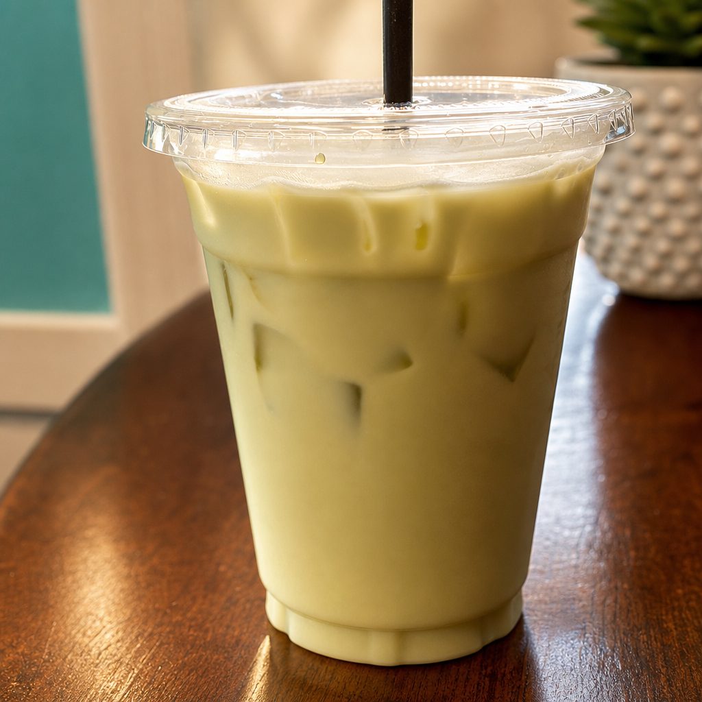 Matcha Lavender Latte.