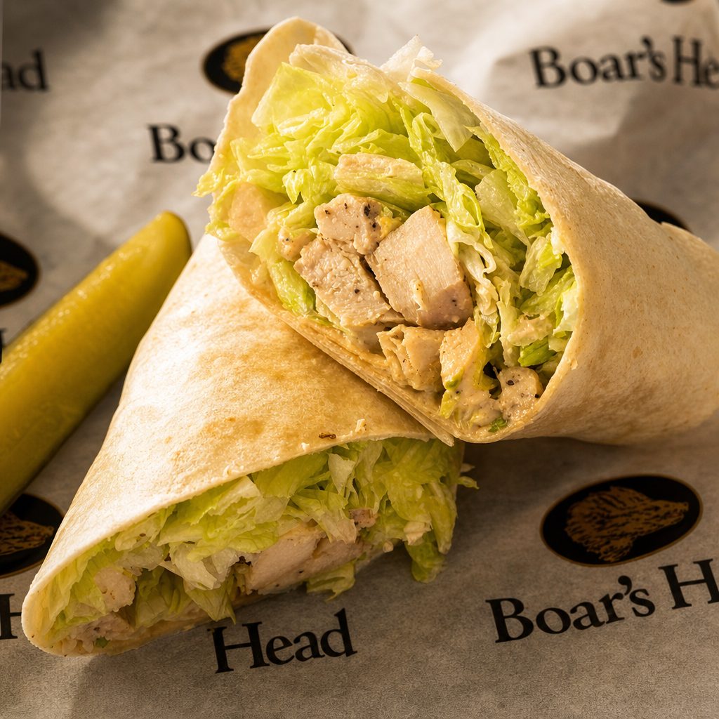 Chicken Caesar Wrap.