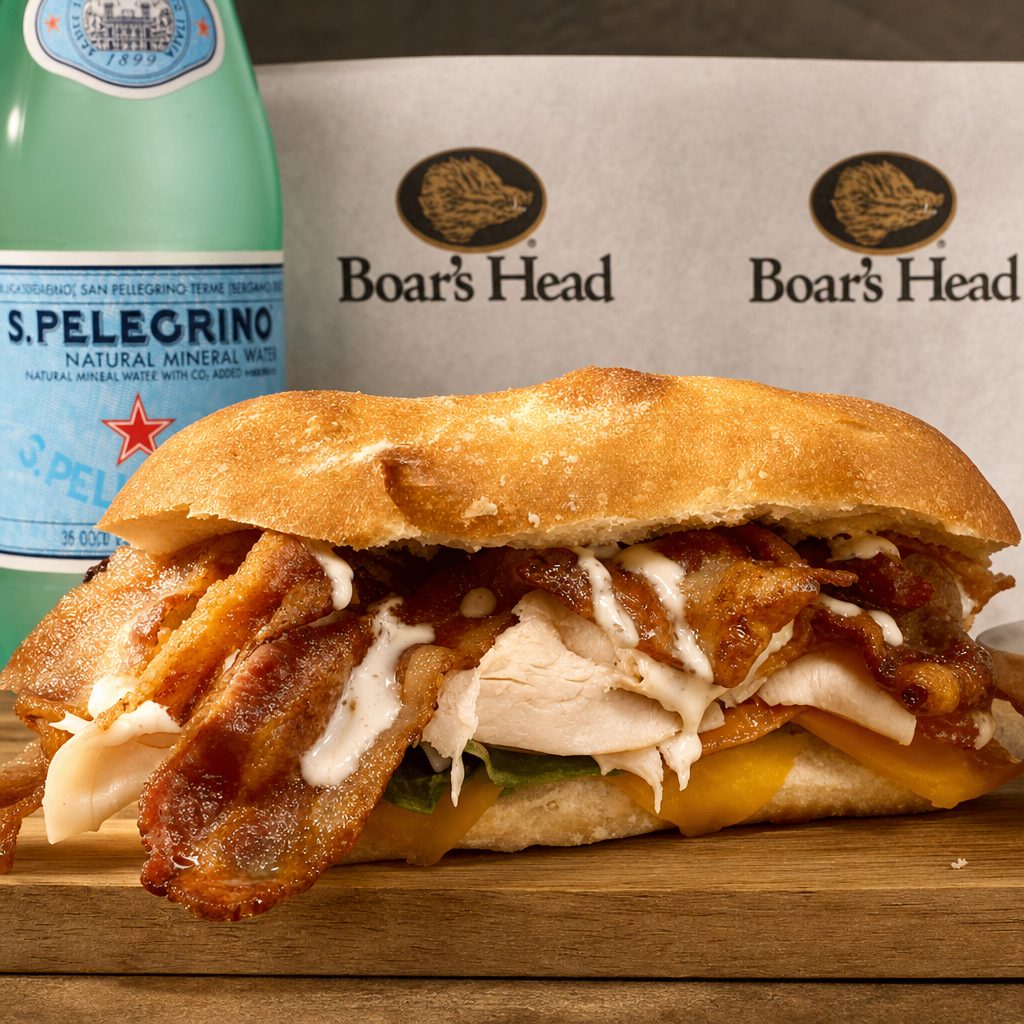 Deli Bird Sandwich.