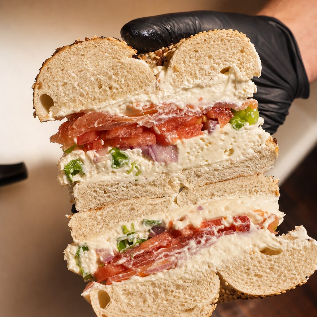 Nova Lox Bagel.