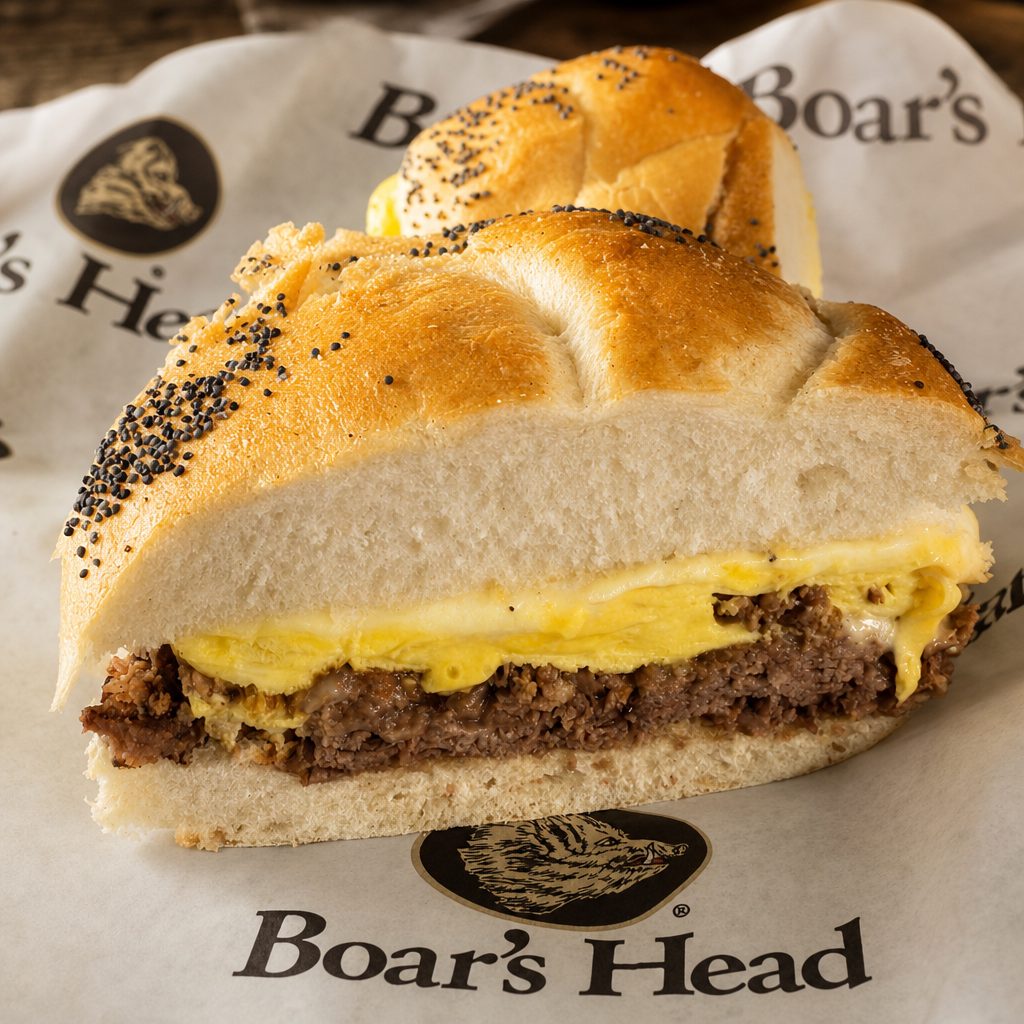 Steak, Egg and Cheese.